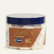 Rozświetlające masło do ciała Vaseline Illuminate Me Whipped Body Butter w słoiczku 325 ml od ellemania