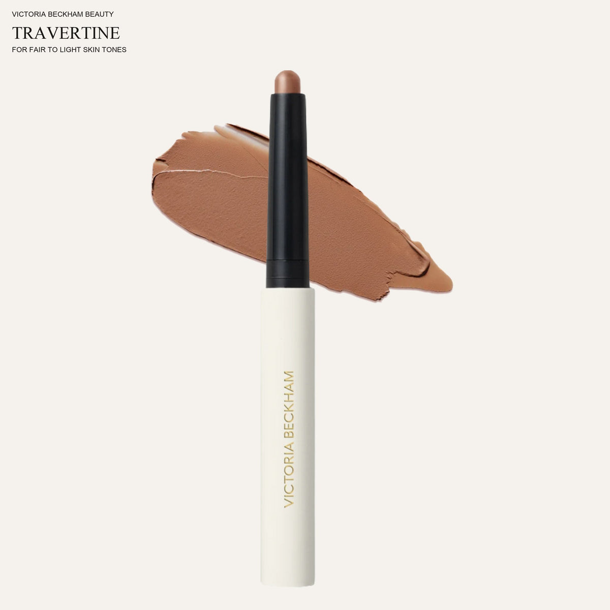 Victoria Beckham Beauty Contour Stylus Travertine - sztyft do konturowania ze swatchem koloru | Ellemania