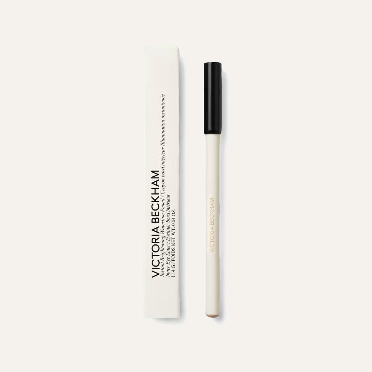 Victoria Beckham Beauty Instant Brightening Waterline Pencil - kredka obok pudełka zewnętrznego | Ellemania