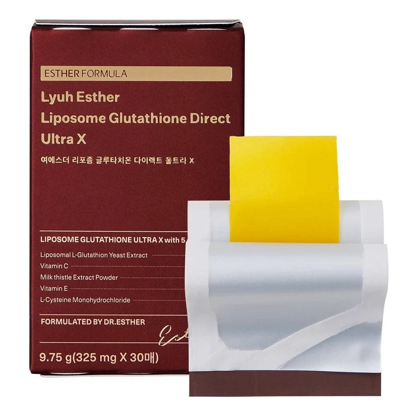 Esther Formula Glutathione Direct Ultra X - suplement diety w listkach podjęzykowych 30 szt.