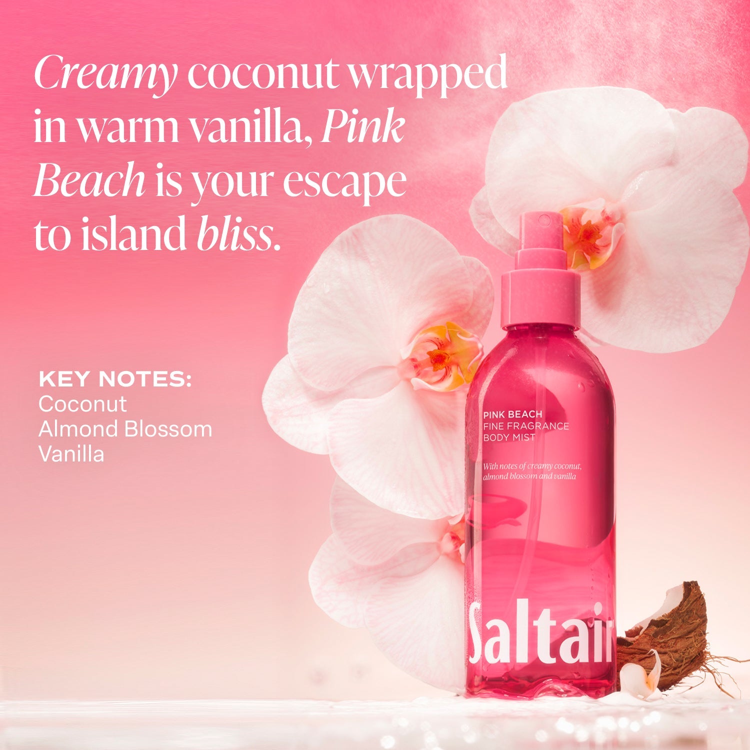 Saltair Ocean Orange Flower - Heat Protectant Spray