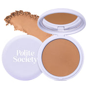 Polite Society Cabana Club Bronzer - matowy puder brązujący z kwasem hialuronowym 5 g