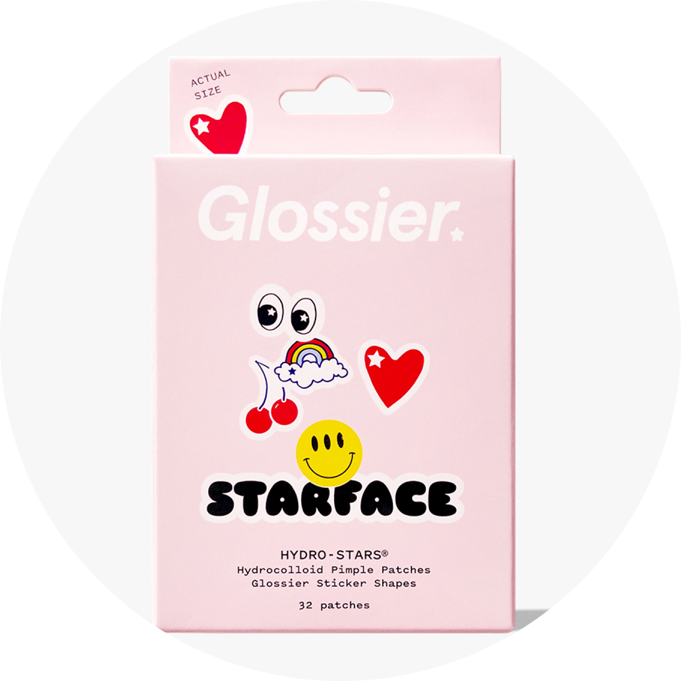 Glossier x Starface Hydro-Stars