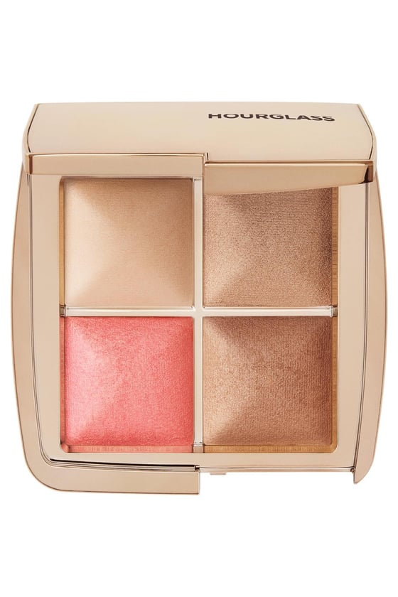 Hourglass Ambient Lighting Edit Golden Hour - paleta do makijażu twarzy (puder, róż, bronzer)