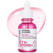 CNP Laboratory Derma+ Answer Pink Toning Deep-in Shot Ampule TX-PDRN Serum