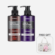 Kundal Honey & Macadamia Refreshing Body Lotion White Musk - odświeżający balsam do ciała z olejkiem macadamia 500 ml