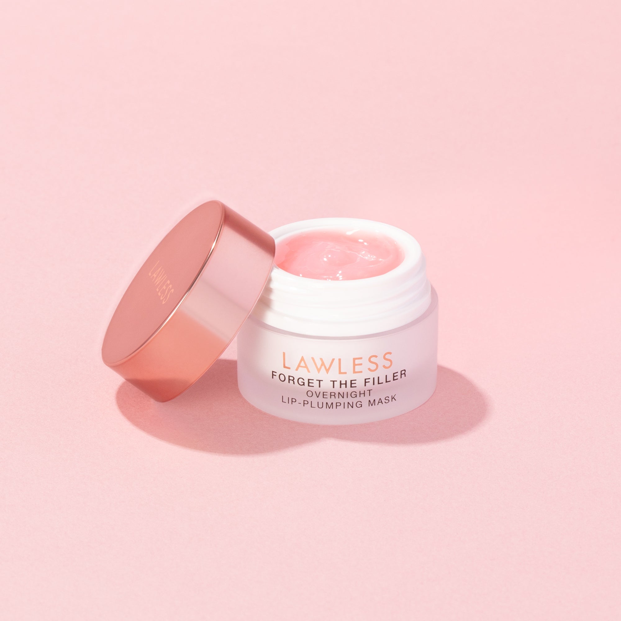 Lawless Forget The Filler Lip Plumping Mask - nocna maseczka powiększająca usta z ceramidami i kwasem hialuronowym 8 ml