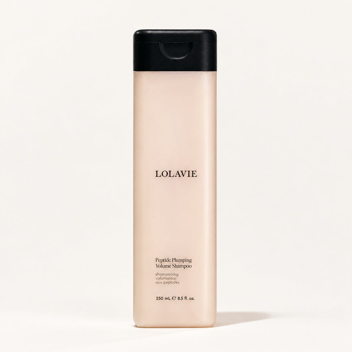 LolaVie Restorative Peptide Plumping Volume Shampoo, szampon zwiększający objętość, butelka | Ellemania