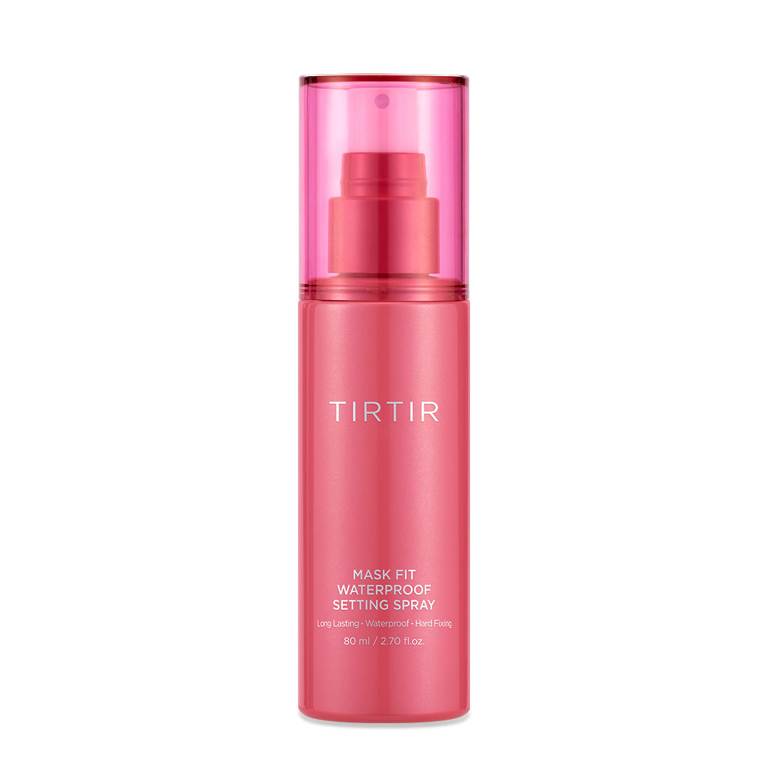 Tirtir Mask Fit Waterproof Setting Spray - wodoodporny spray utrwalający makijaż, technologia 4 Multi-Proof, wykończenie półmatowe 80 ml