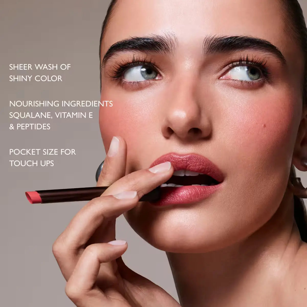 m.ph by Mary Phillips Lip Ciggy Sheer Lipstick Balm - nawilżający balsam-pomadka z kwasem hialuronowym i skwalanem 0,9 g