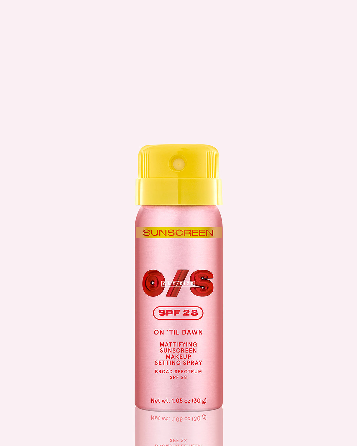 One Size On 'Til Dawn Mattifying Waterproof Setting Spray SPF 28 - matujący spray utrwalający makijaż z filtrem SPF 28 30 ml