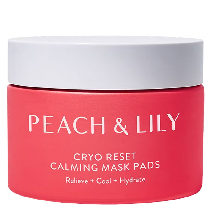 Peach & Lily Cryo Reset Calming Mask Pads — Łagodząco-chłodzące płatki maski 80 sztuk — KANDYDAT (scrap)