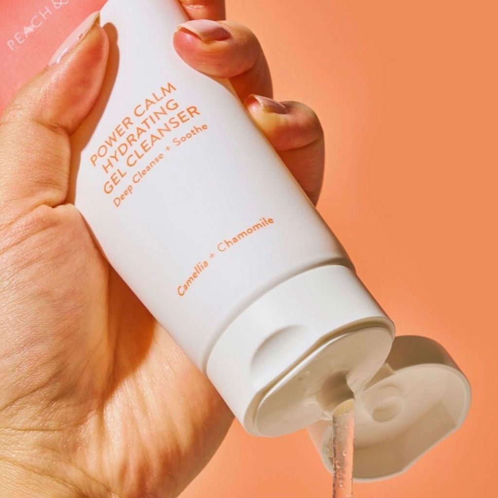 Peach & Lily Power Calm Hydrating Gel Cleanser — Nawilżający żel do mycia twarzy — KANDYDAT (scrap)