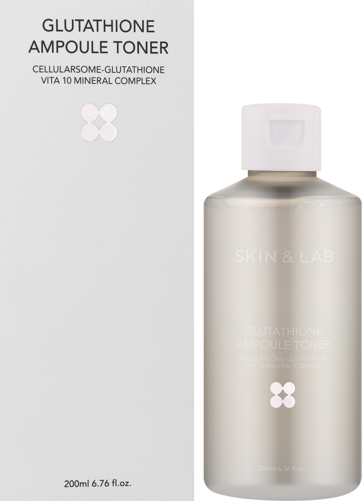 SKIN&LAB Glutathione Glow Ampoule Toner - rozświetlający tonik ampułkowy z glutationem 200 ml