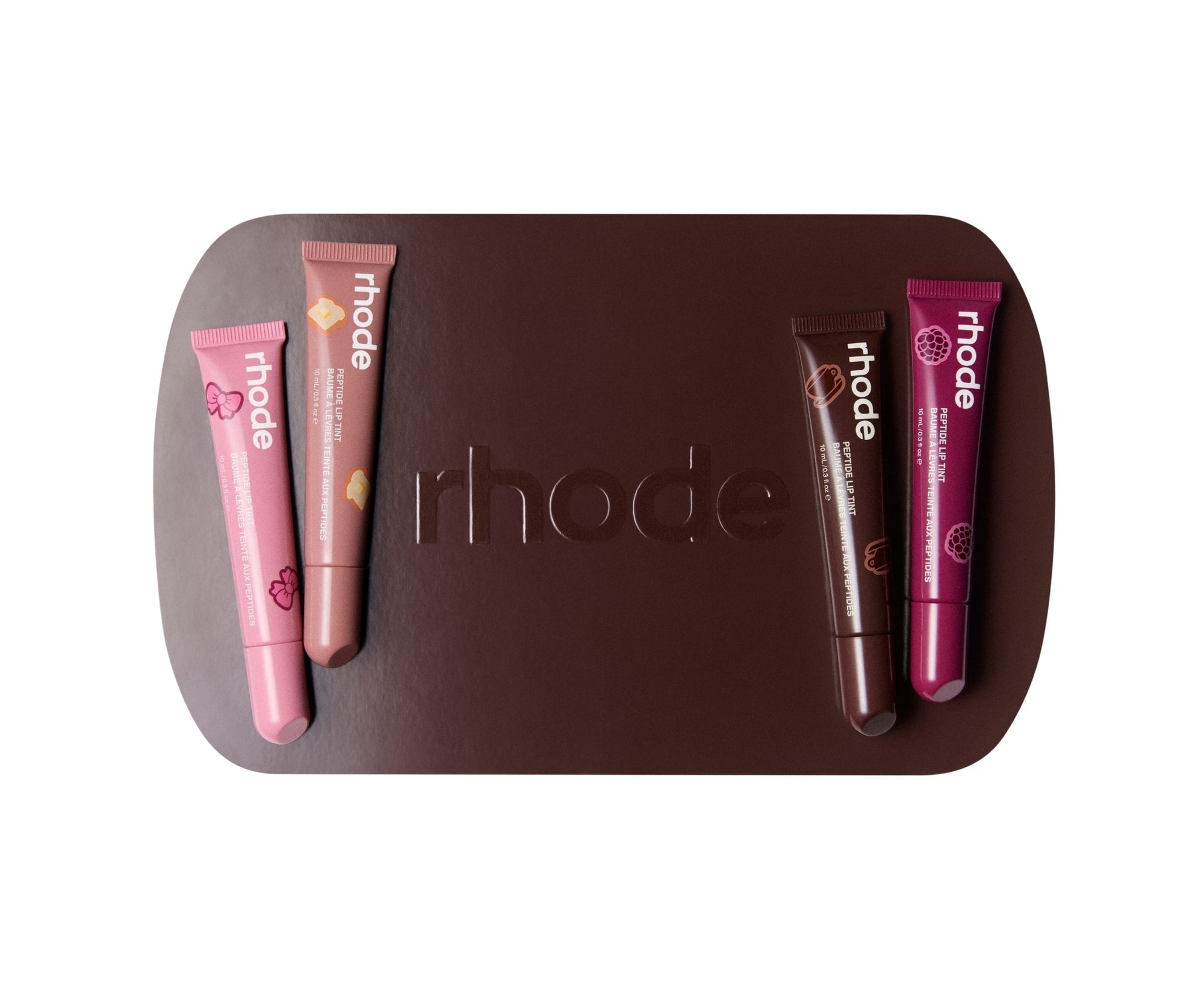 Rhode Peptide Lip Tint Set — Zestaw koloryzujących balsamów do ust — KANDYDAT (scrap)