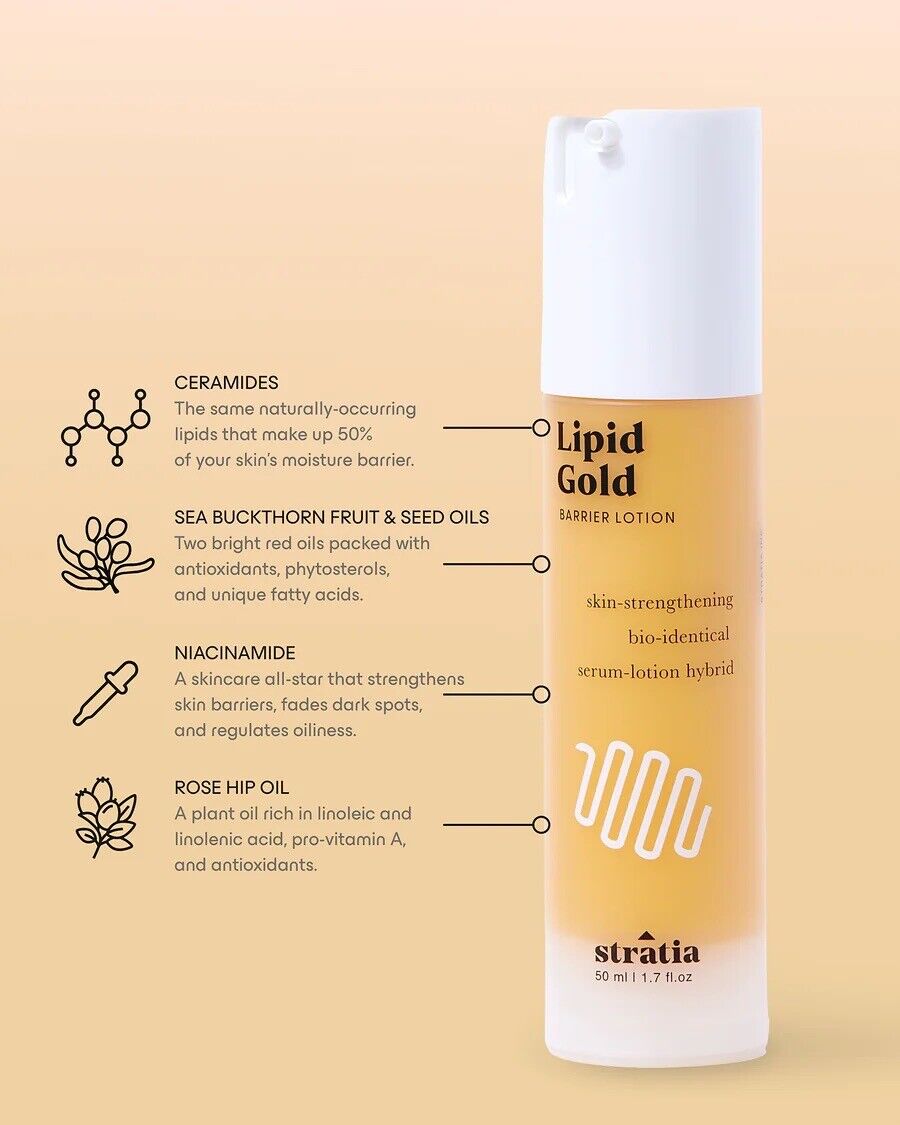 Stratia Lipid Gold - krem do twarzy