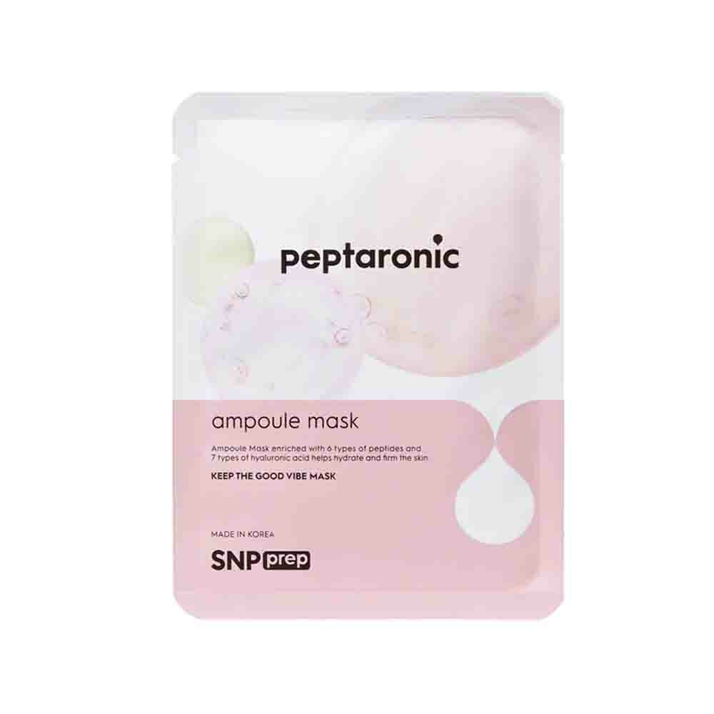 SNP Prep Peptaronic Peptide and Hyaluronic Acid Ampoule Mask