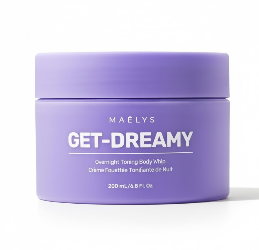 MAELYS Get Dreamy Overnight Toning Whip - modelujący krem do ciała w formie musu na noc 200 ml