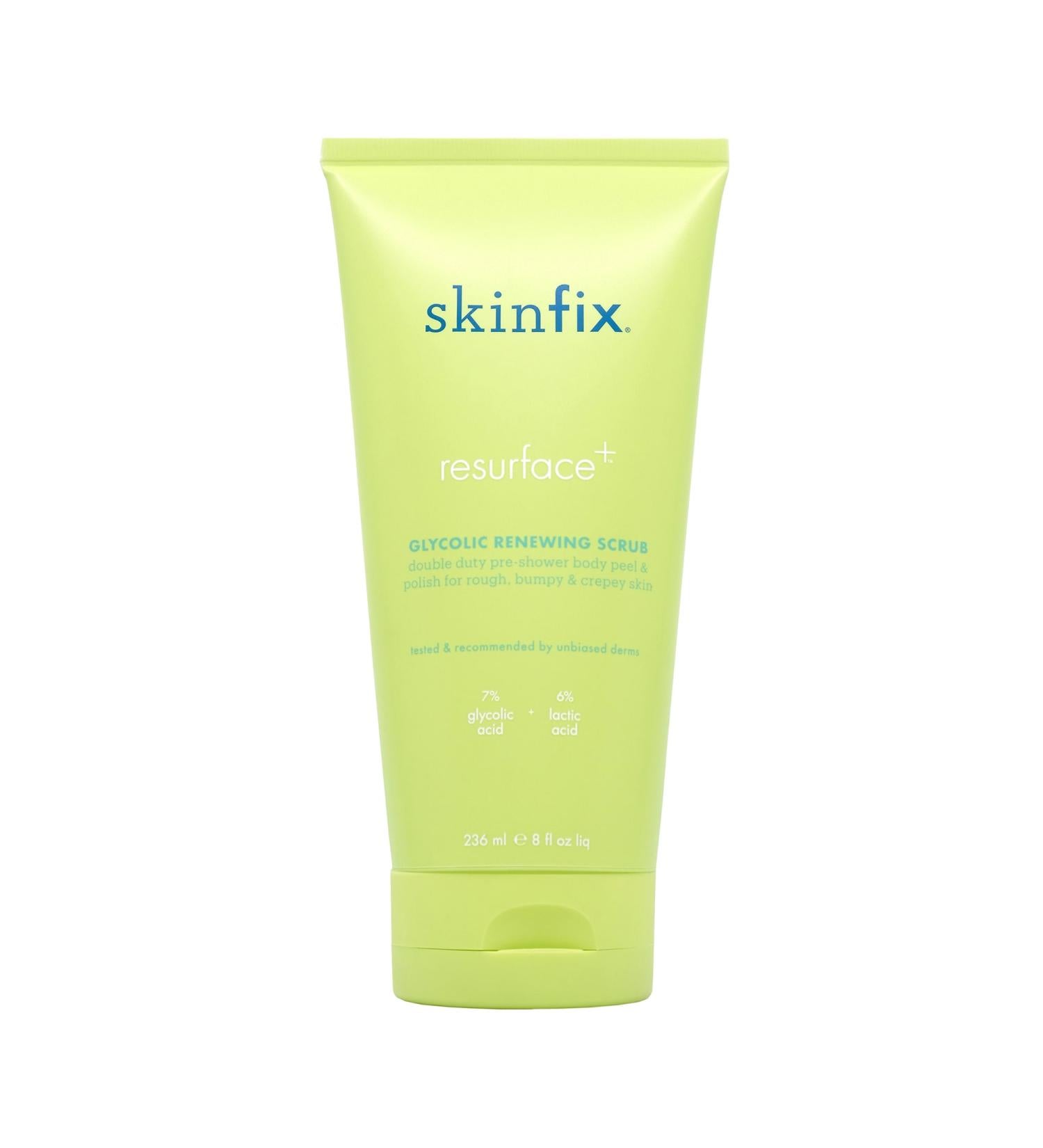 Skinfix Resurface+ Glycolic and Lactic Acid Body Scrub