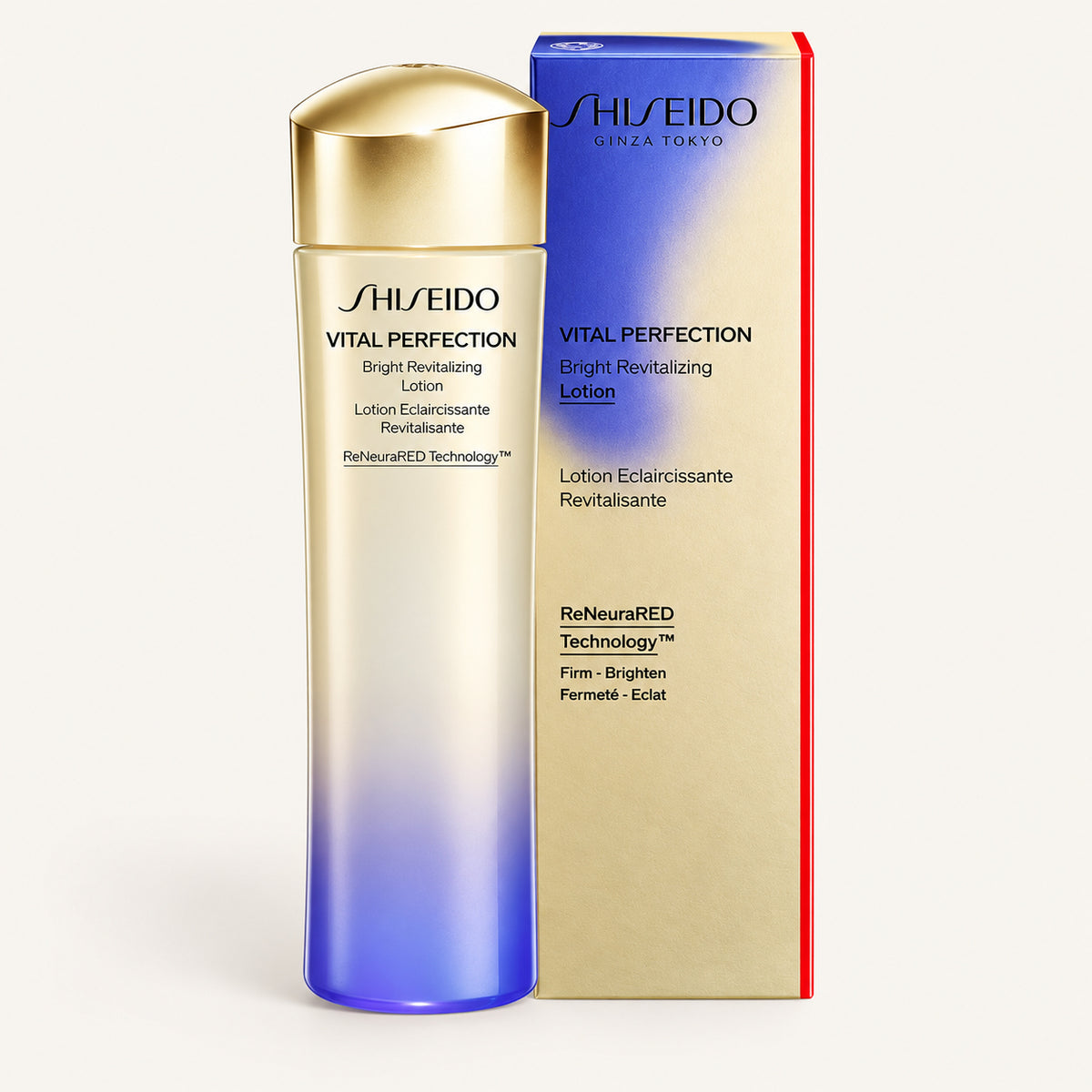 Shiseido Vital Perfection Bright Revitalizing Lotion lotion do twarzy 150 ml, butelka z kartonowym opakowaniem | Ellemania