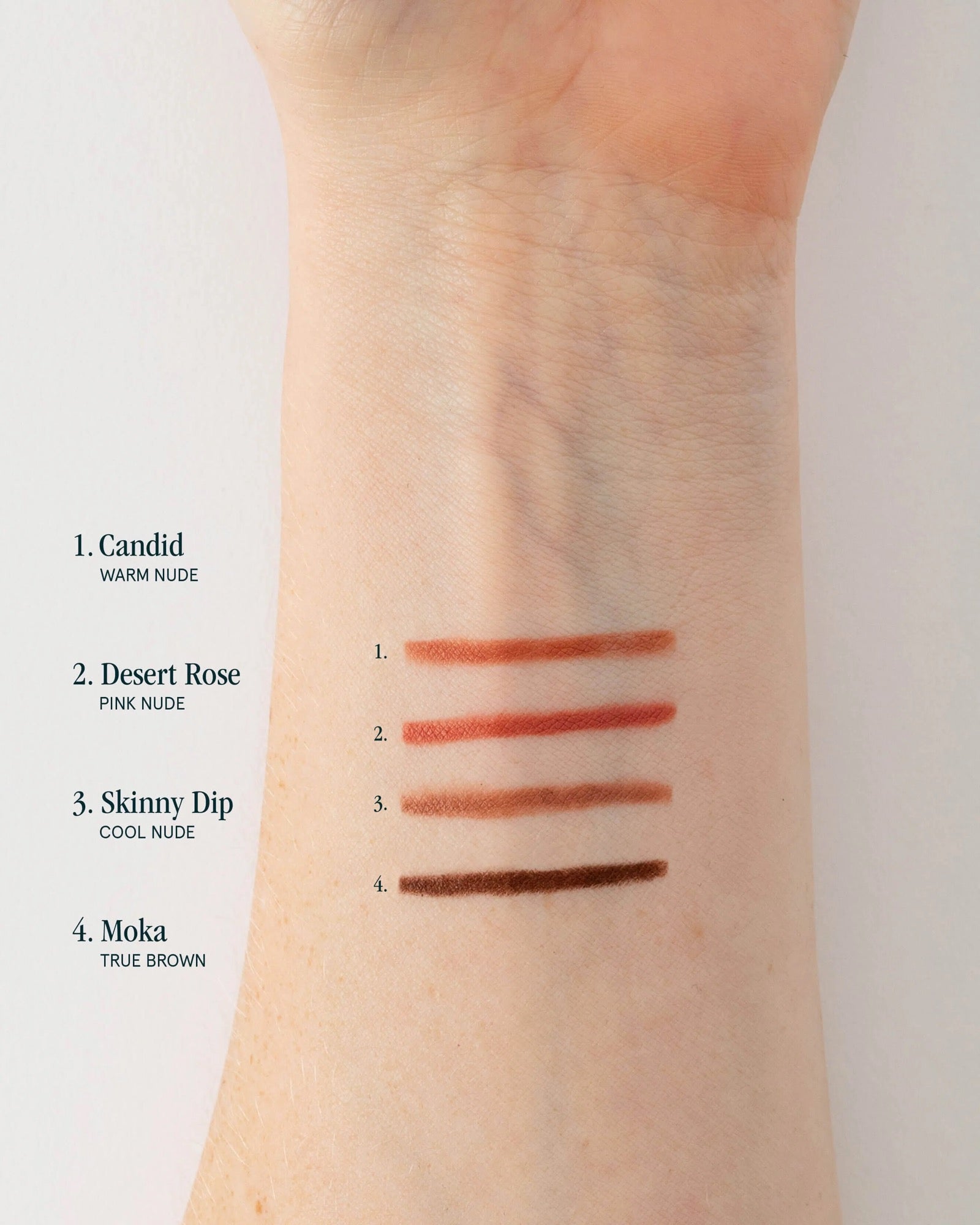 Soshe Soft Glide Lip Liner - odcienie