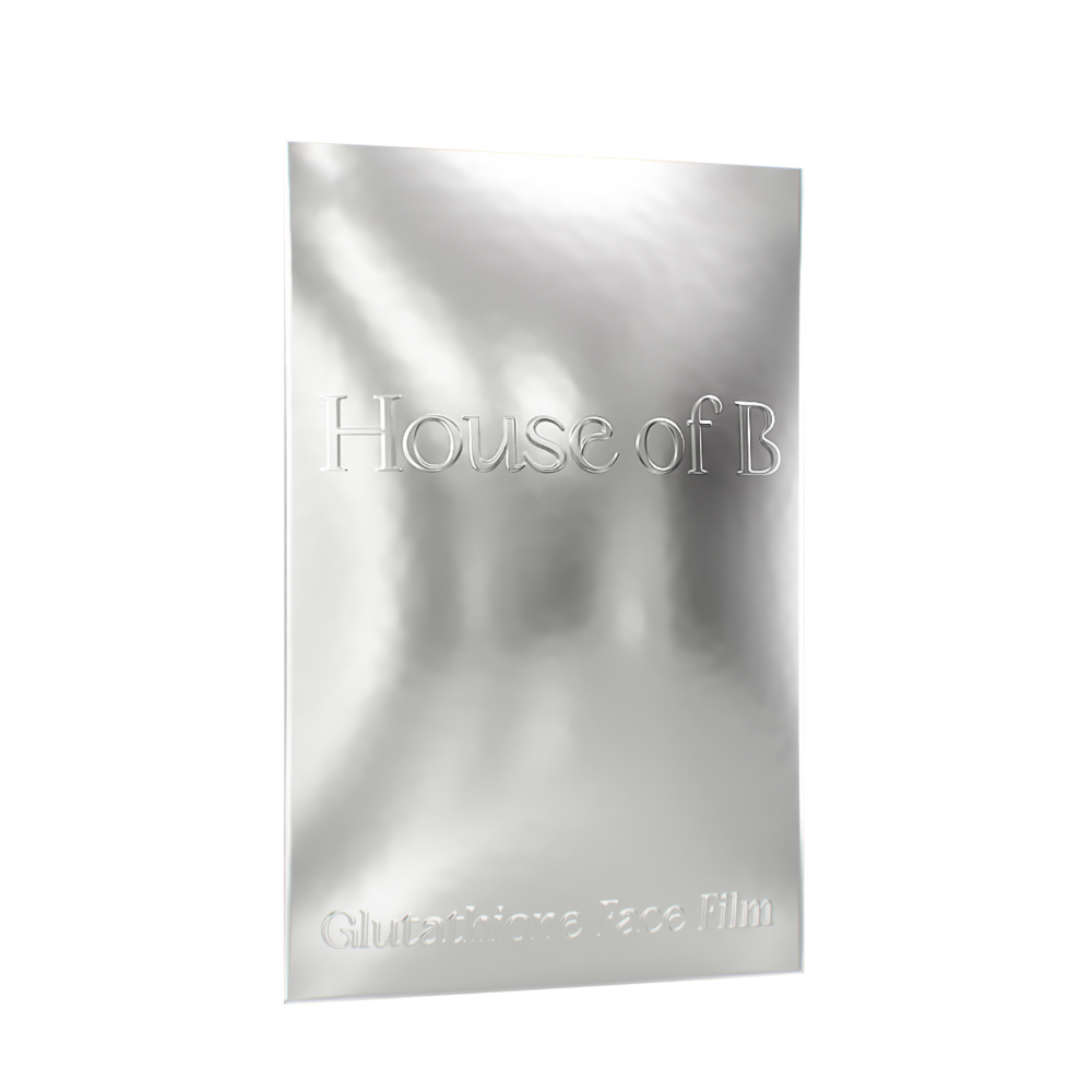 House of B Glutathione Face Film - rewitalizująca maska peel-off 2w1 z glutationem