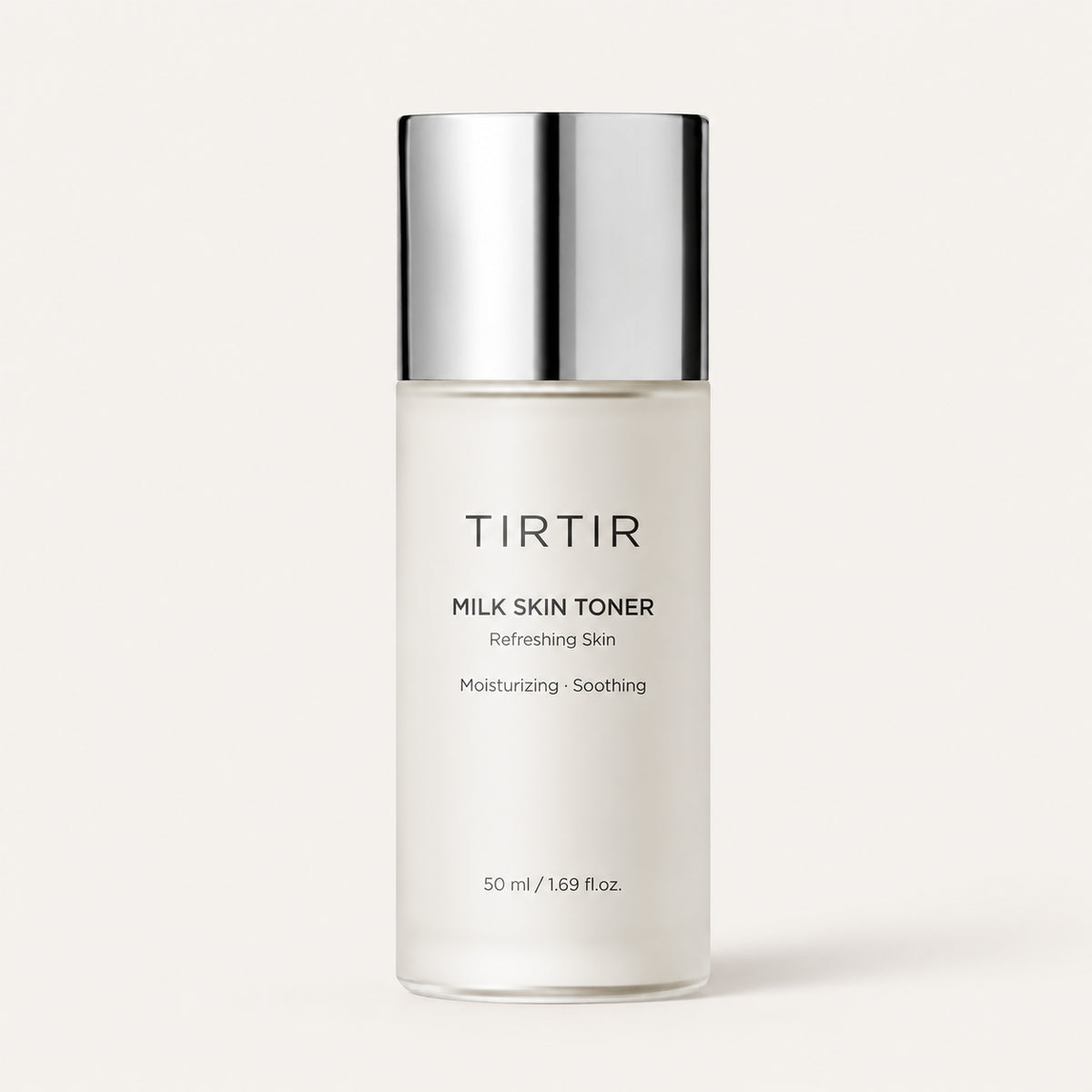 TIRTIR Milk Skin Toner nawilżający tonik 50 ml - butelka ze srebrną nakrętką | Ellemania