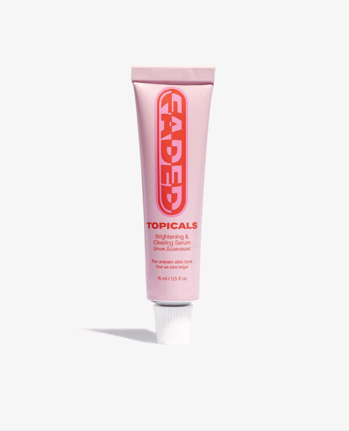 Topicals Faded Brightening & Clearing Serum - 15 ml tube marked Faded on a light background | Ellemania