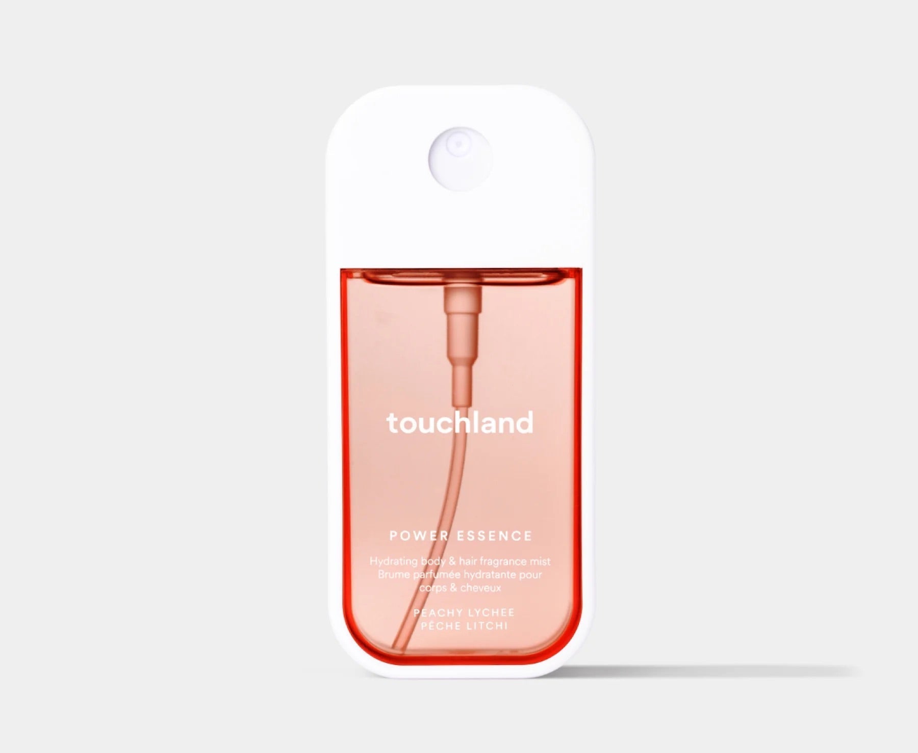 Touchland Power Essence Body & Hair Mist Peachy Lychee - mgiełka zapachowa do ciała i włosów | Ellemania