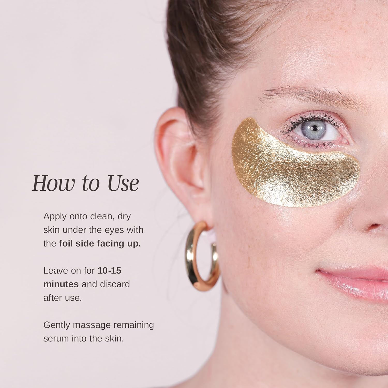 Wander Beauty Baggage Claim™ Gold Eye Masks — Złote Płatki pod Oczy — KANDYDAT (scrap)