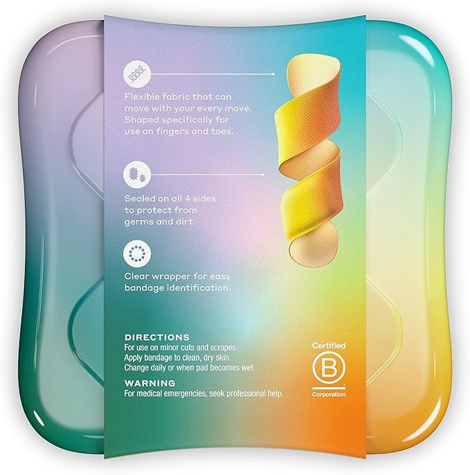 Welly Northern Lights Handy Bandies — Plastry Opatrunkowe Zorza Polarna 24 sztuki — KANDYDAT (scrap)