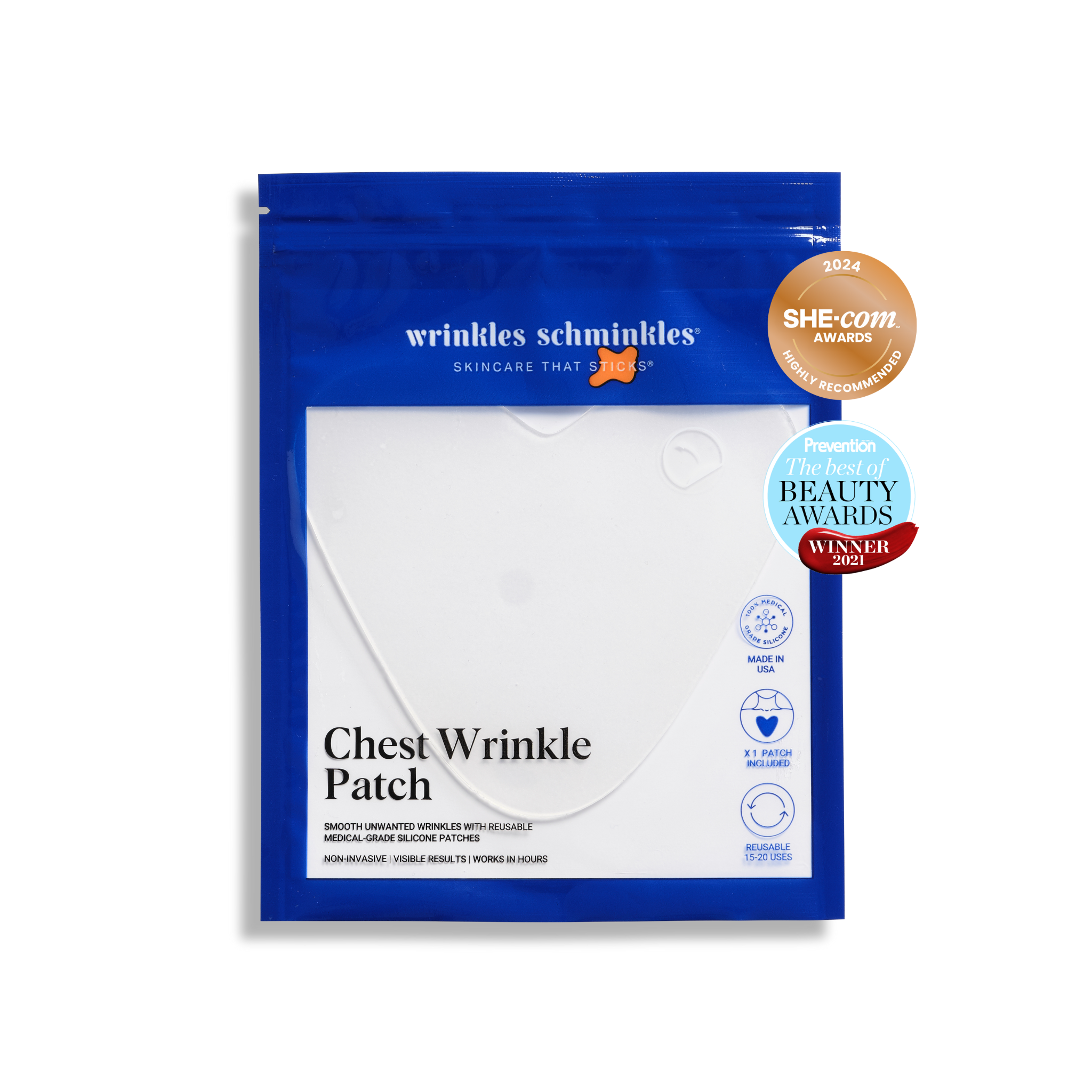 Wrinkles Schminkles Chest Smoothing Kit Plaster